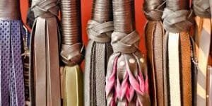 many different types of floggers