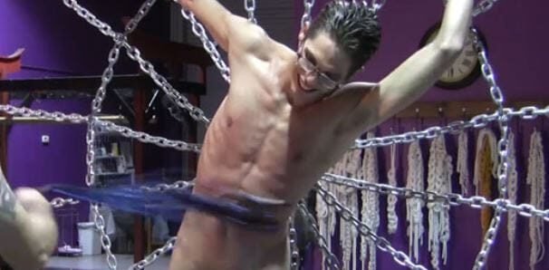 chain web for bondage use