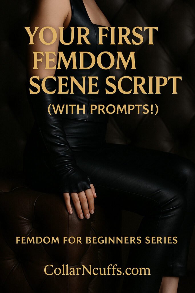 Optional Scripted Prompts for New Dommes
