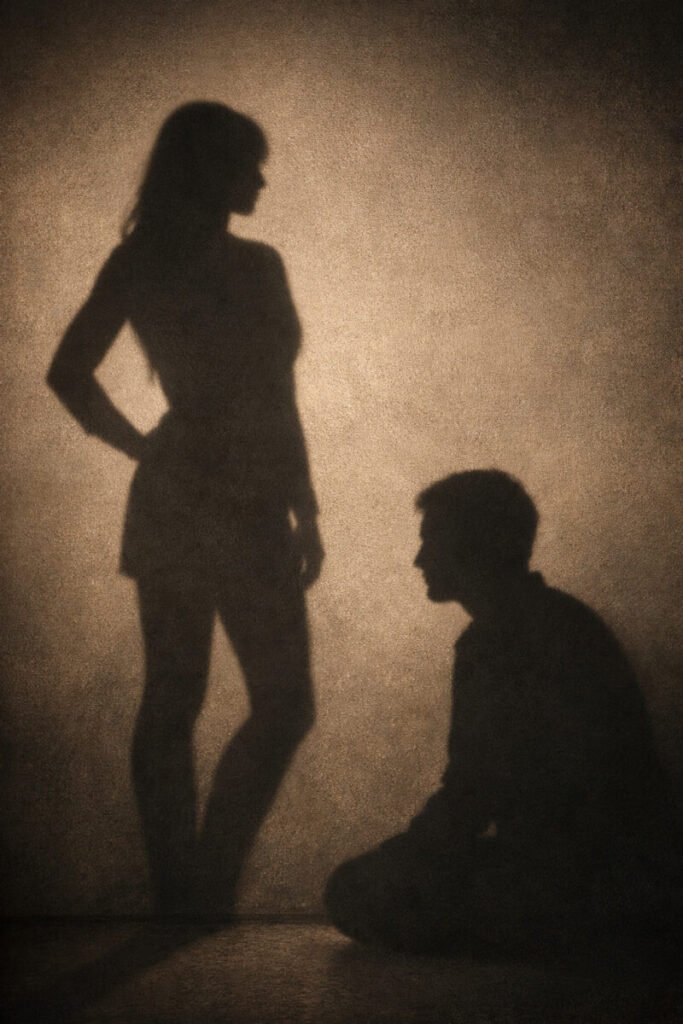 A submissive ready for punishment