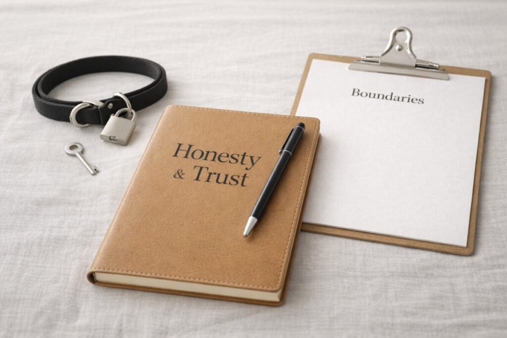 honesty trust and boundaries in Femdom